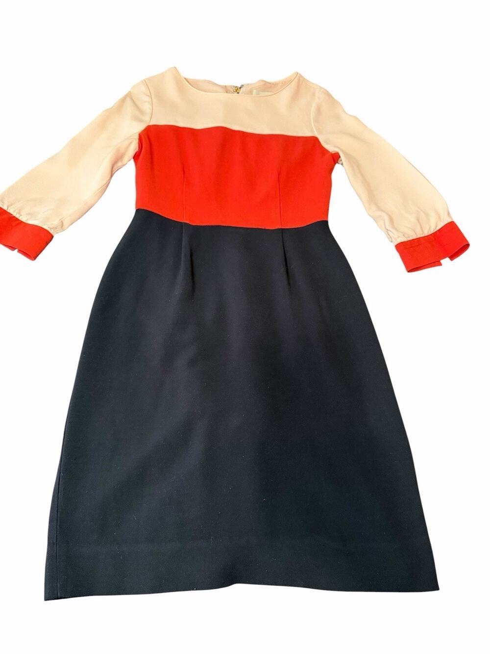 Kate Spade Dress Sz 4 Color Block Parker Pencil Sheath Taylor Swift